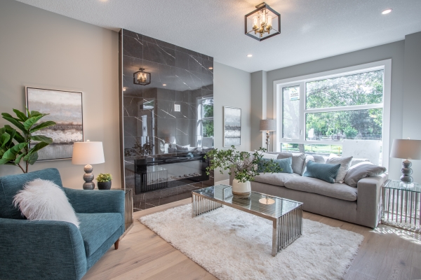 Inside newly renovated home